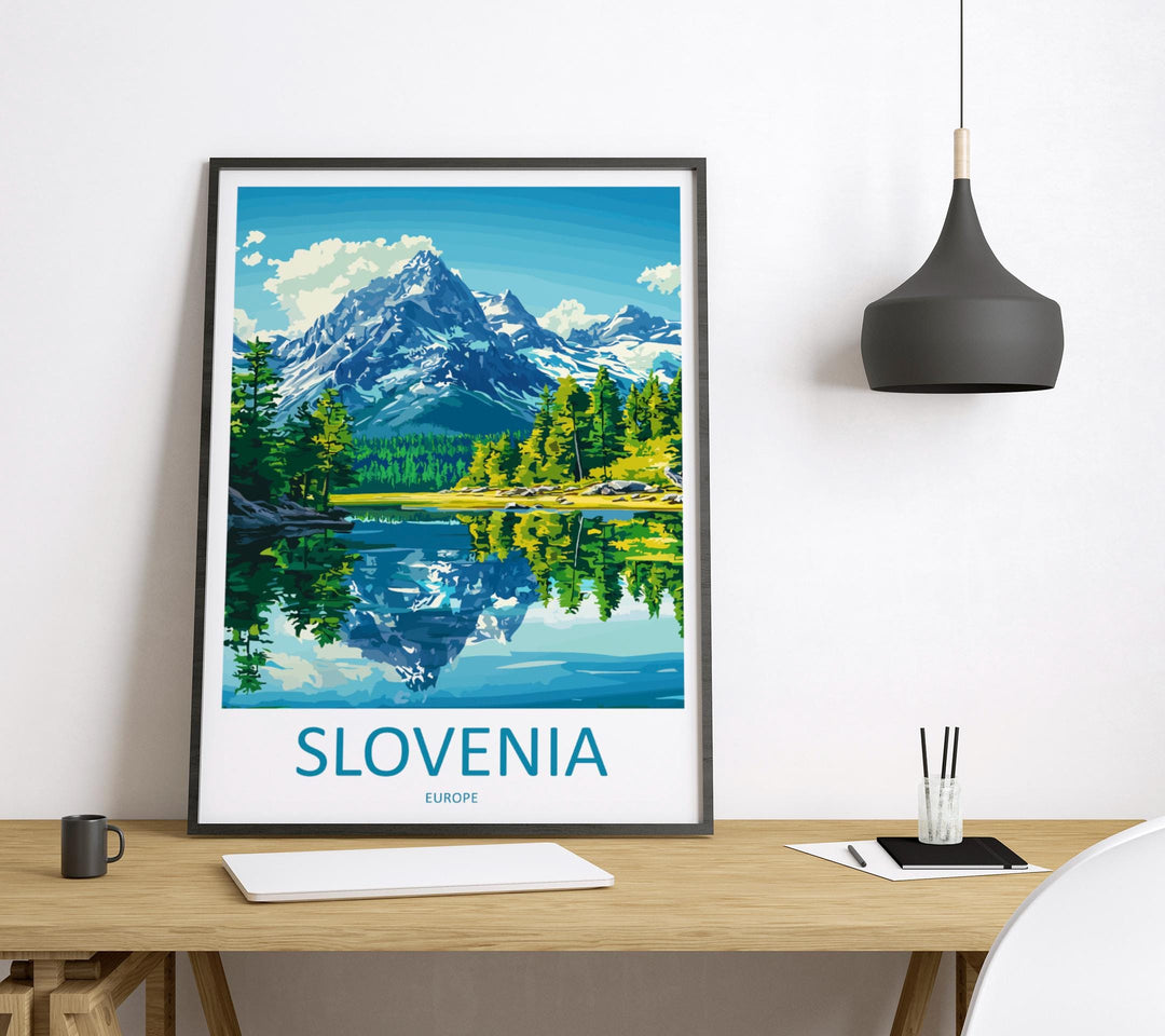 Triglav Travel Print Triglav Home Décor Slovenia Art Print Triglav Wall Print For Triglav Gift Wall Hanging Triglav Artwork Décor Hanging