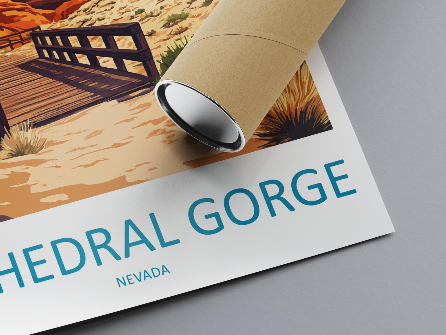 Cathedral Gorge State Park Travel Print Cathedral Gorge State Park Wall Decor Nevada Cathedral Gorge State Park Art Lake Las Vegas Wall Art