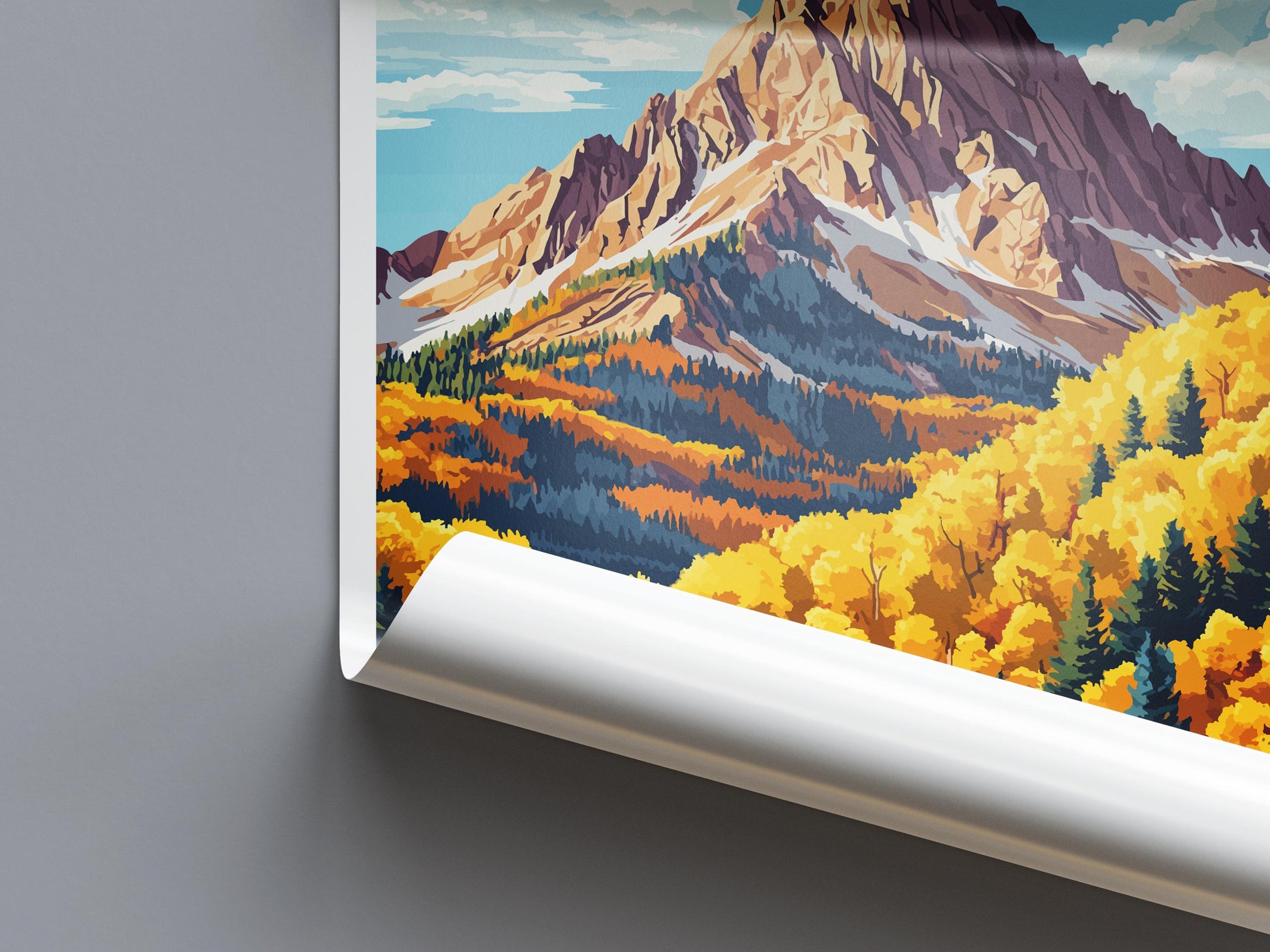 Ruby Mountain Travel Print Ruby Mountain Wall Decor Nevada Ruby Mountain Art Ruby Mountain Wall Art Nevada Poster Gift Ruby Mountain Art