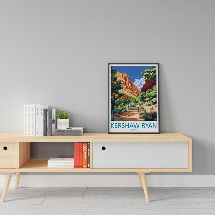 Kershaw Ryan Travel Print Kershaw Ryan Wall Decor Nevada Kershaw Ryan Art Kershaw Ryan Wall Art Nevada Poster Gift Kershaw Ryan Park Art