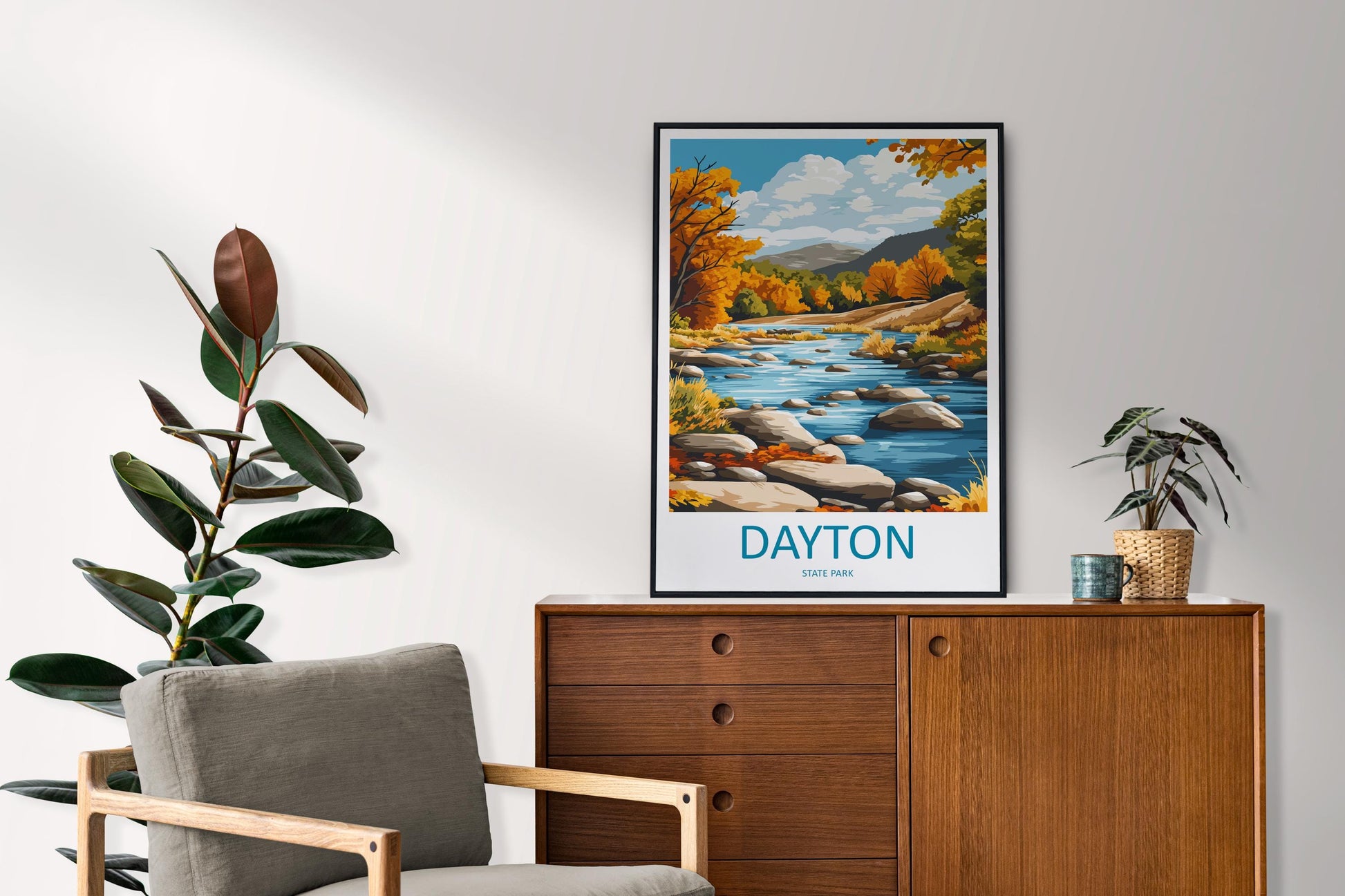 Dayton State Park Travel Print Dayton Wall Decor Nevada Dayton Art Dayton Wall Art Nevada Poster Gift Dayton State Park Art