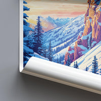 Vail Ski Resort Travel Print Wall Art Vail Ski Resort Wall Hanging Home Décor Vail Gift Art Lovers Ski Art Lover Gift Vail Print Skiing