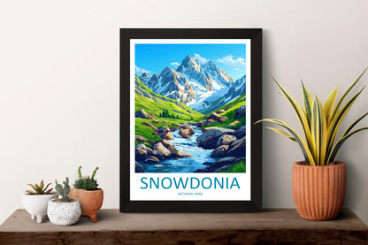 Snowdonia Print Snowdonia Home Decor Landscape Art Print Snowdonia Wall Art for Nature Enthusiast Gift Wall Hanging Snowdonia Wales Wall Art