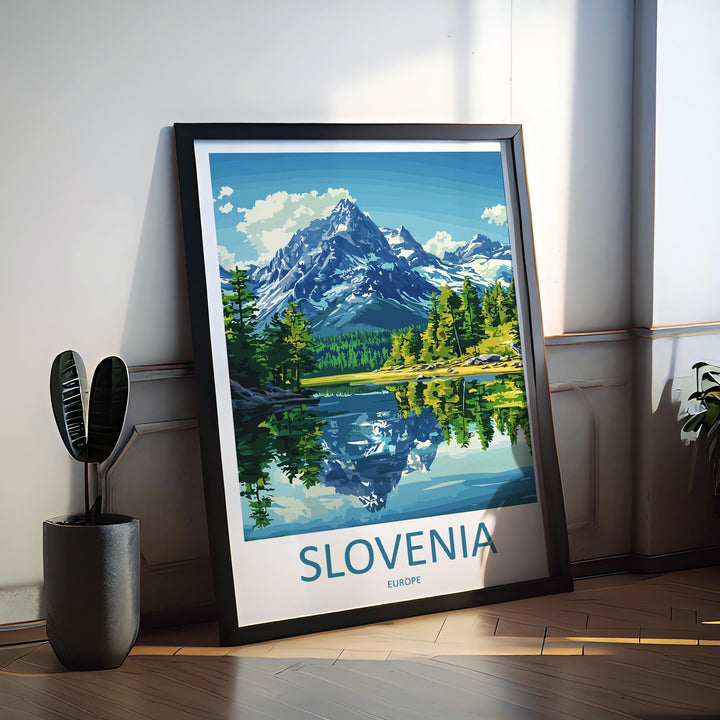 Triglav Travel Print Triglav Home Décor Slovenia Art Print Triglav Wall Print For Triglav Gift Wall Hanging Triglav Artwork Décor Hanging
