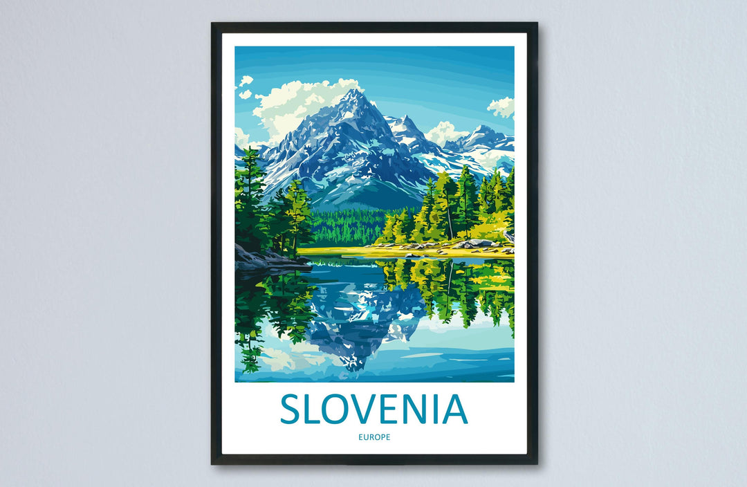Triglav Travel Print Triglav Home Décor Slovenia Art Print Triglav Wall Print For Triglav Gift Wall Hanging Triglav Artwork Décor Hanging