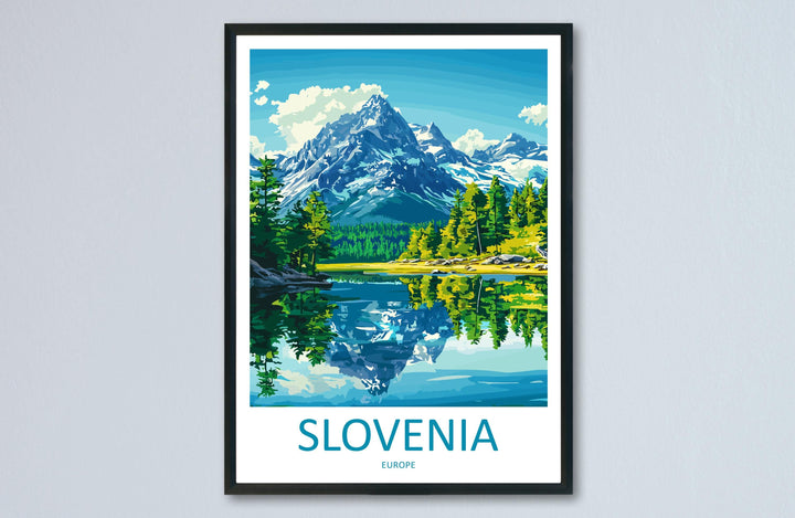 Triglav Travel Print Triglav Home Décor Slovenia Art Print Triglav Wall Print For Triglav Gift Wall Hanging Triglav Artwork Décor Hanging