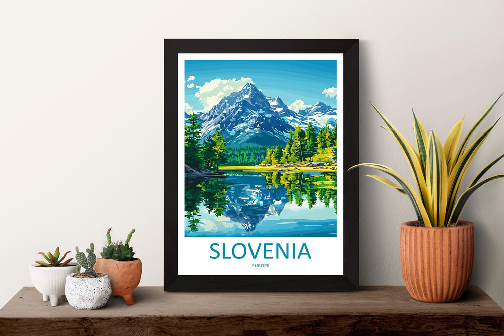 Triglav Travel Print Triglav Home Décor Slovenia Art Print Triglav Wall Print For Triglav Gift Wall Hanging Triglav Artwork Décor Hanging
