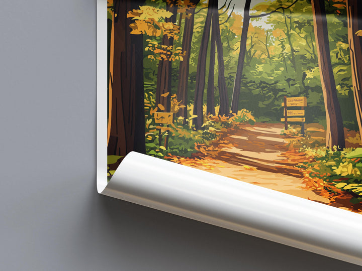 Trail of Tears State Park Travel Print Trail of Tears Wall Decor Missouri Trail of Tears Art Trail of Tears Wall Art Poster Gift for Nature