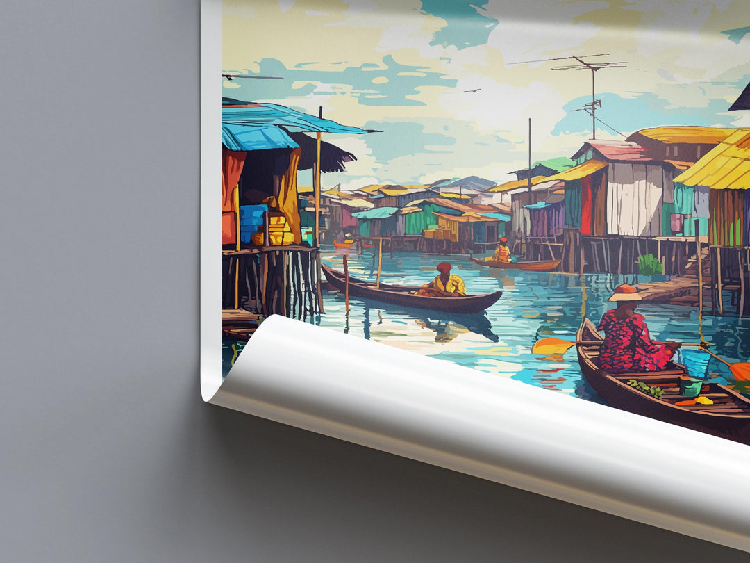 Nigeria Travel Print Nigeria Wall Decor Nigeria Art Nigeria Wall Art Africa Poster Gift for Cultural and Nature Lovers