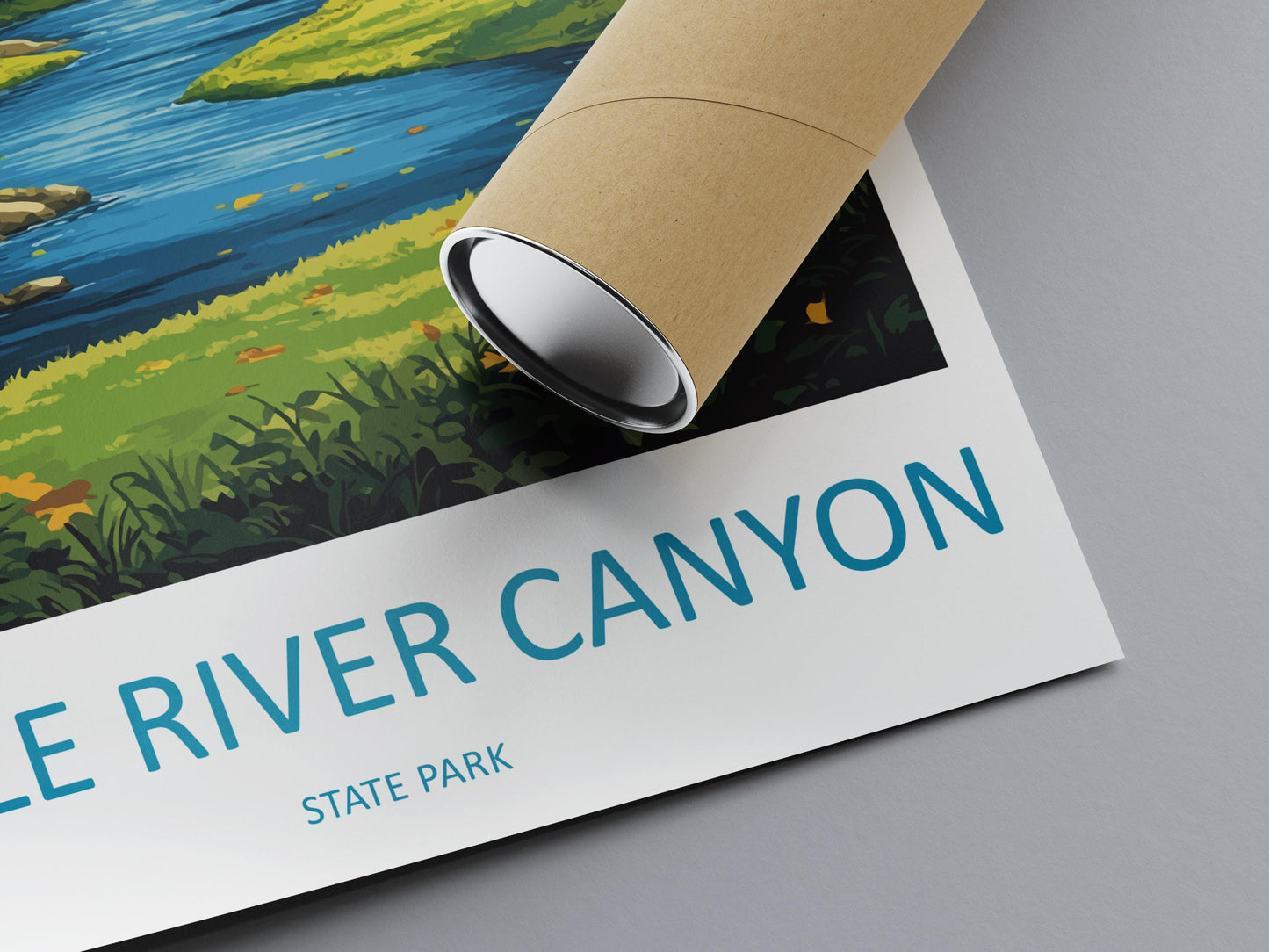 Apple River Canyon State Park Travel Print Apple River Wall Decor Illinois Apple River Art Apple River Wall Art Poster Apple River Art