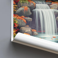 Anderson Japanese Gardens Travel Print Anderson Gardens Wall Decor Illinois Anderson Gardens Art Anderson Japanese Gardens Wall Art Poster