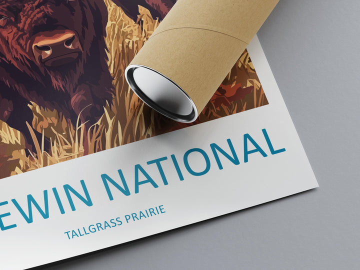 Midewin National Tallgrass Prairie Travel Print Midewin Wall Decor Illinois Midewin Art Midewin Wall Art Poster Gift Nature Prairie Lovers