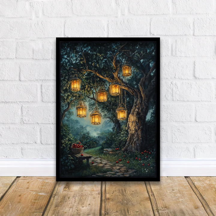 Vintage Forest Print | Dark Academia Antique Landscape Art