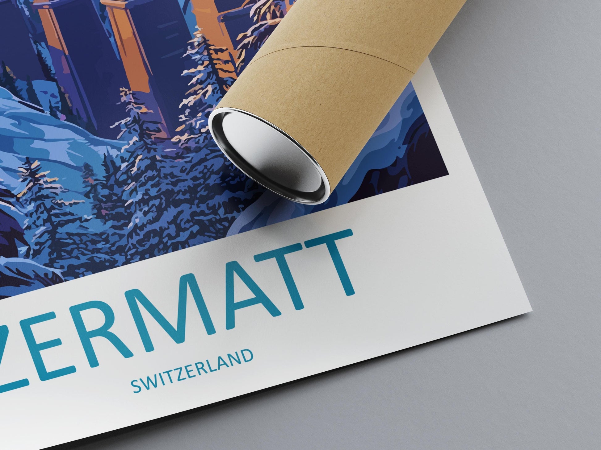 Zermatt Travel Print Zermatt Home Décor Zermatt Alps Art Print Zermatt Mountains Room Print For Swiss Mountains Gift Art Poster Art