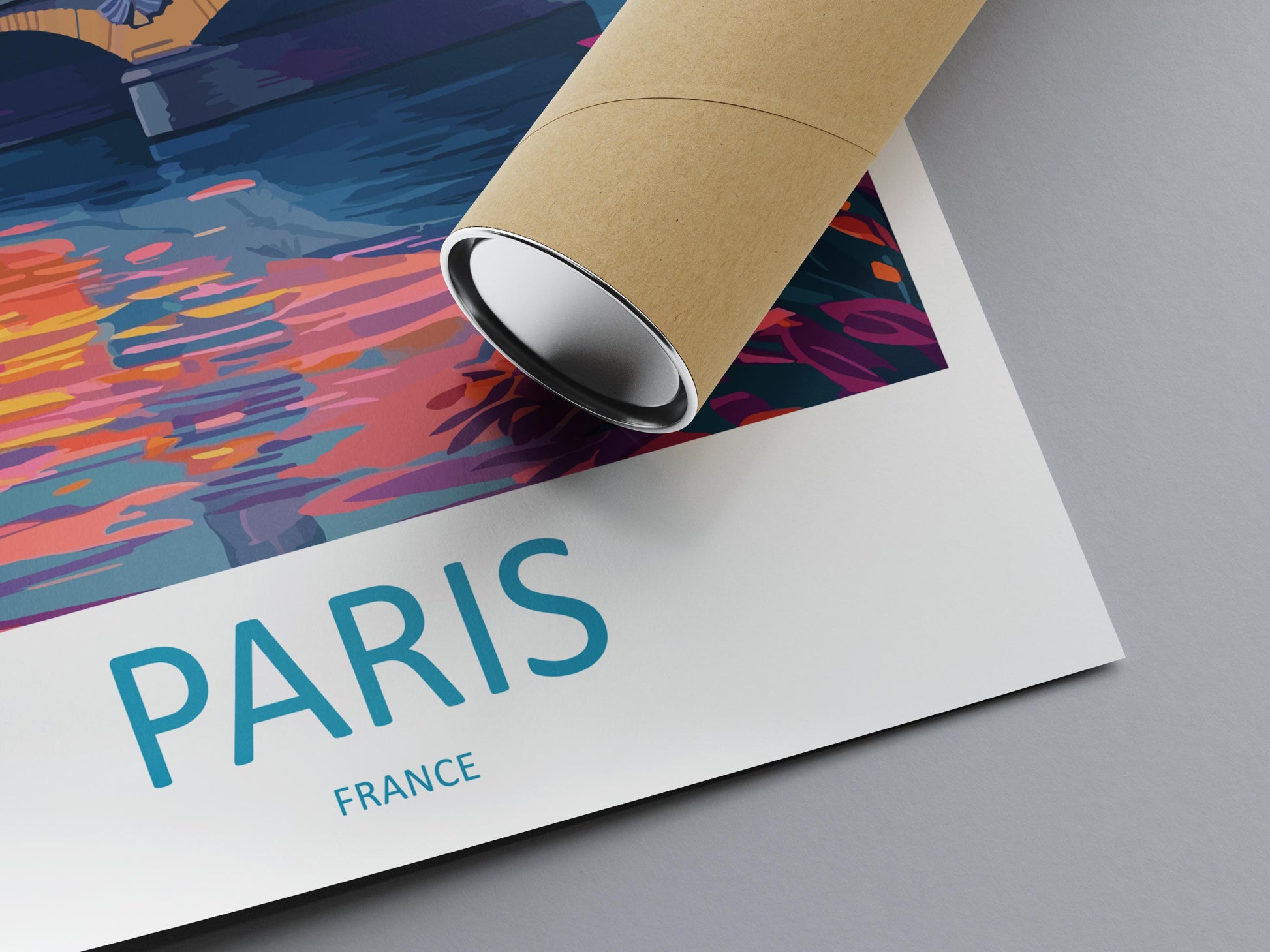 Paris Travel Print France Wall Art Eiffel Tower Poster Romantic Decor Gift for City Lover European Architecture Art Print