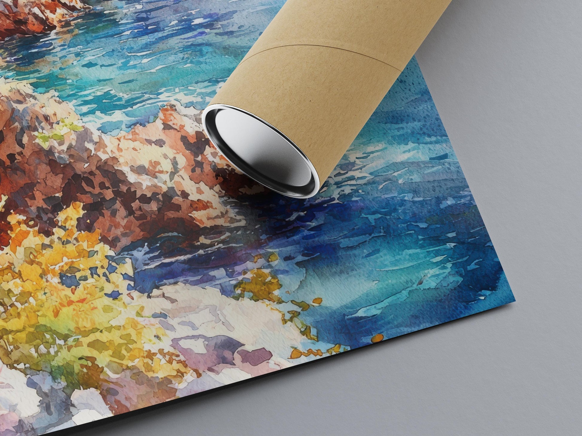 Dubrovnik Watercolor Poster Dubrovnik Travel Print Croatia Wall Art Old Town Painting Dubrovnik Souvenir Coastal Decor