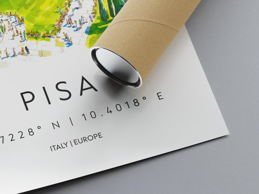 Pisa Travel Print Wall Art Pisa Wall Hanging Home Decor Pisa Gift Art Lovers Italy Art Lover Gift Pisa Print Italy Wall Art Decor