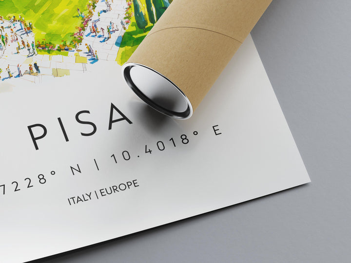 Pisa Travel Print Wall Art Pisa Wall Hanging Home Decor Pisa Gift Art Lovers Italy Art Lover Gift Pisa Print Italy Wall Art Decor