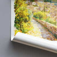 Assisi Watercolor Poster Assisi Italy Travel Print Wall Art Assisi Home Decor Assisi Gift Art Lovers Italy Art Assisi Saint Francis