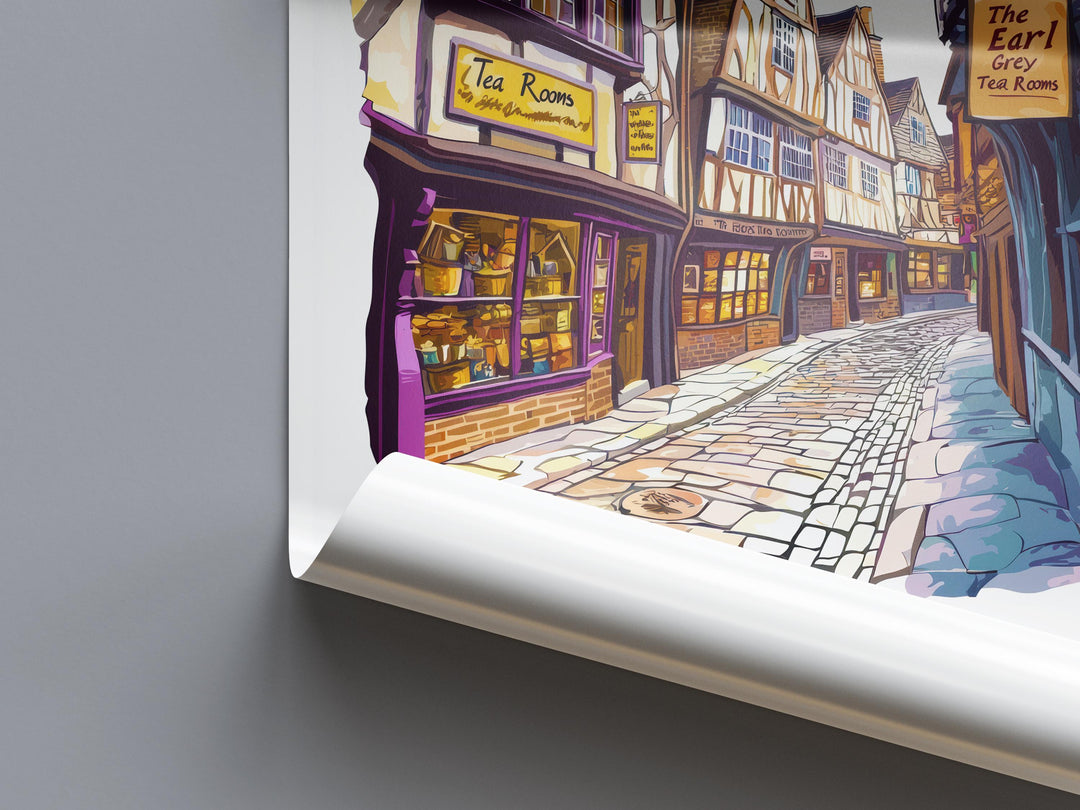 York Watercolor Poster York England Travel Print Wall Art York Home Decor York Gift Art Lovers UK Historic City