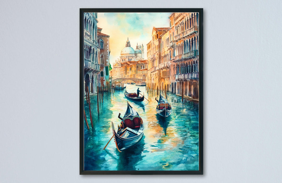 Venice Watercolor Poster Wall Art Venice Wall Hanging Home Décor Venice Gift Art Lovers Italy Art Lover Gift