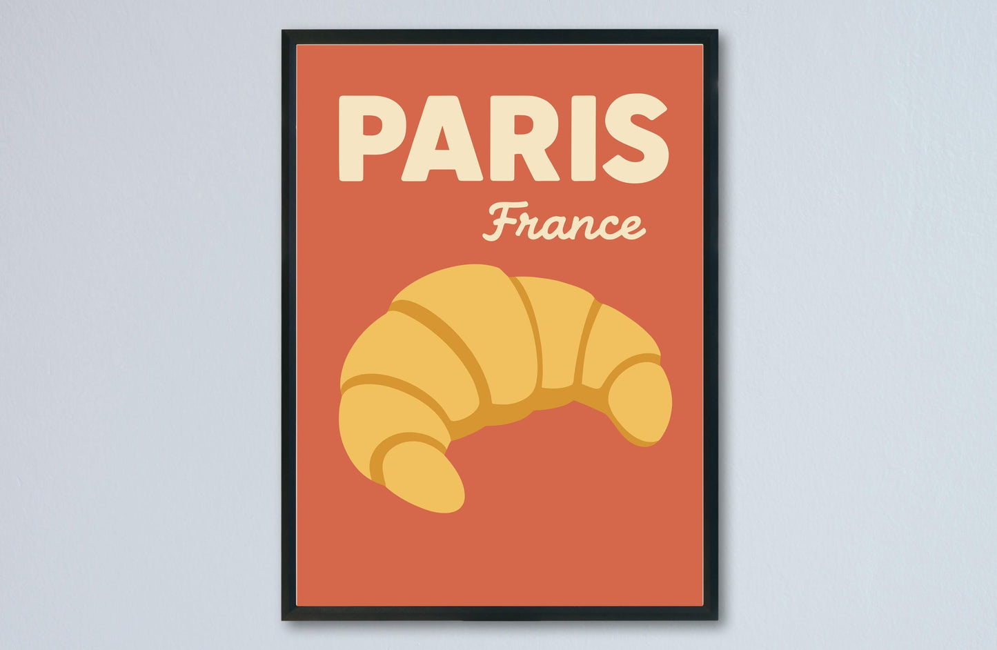 Paris Preppy Poster Wall Art Paris Wall Decor Home Décor Paris Gift France Art Lover Gift, Travel Souvenir Print