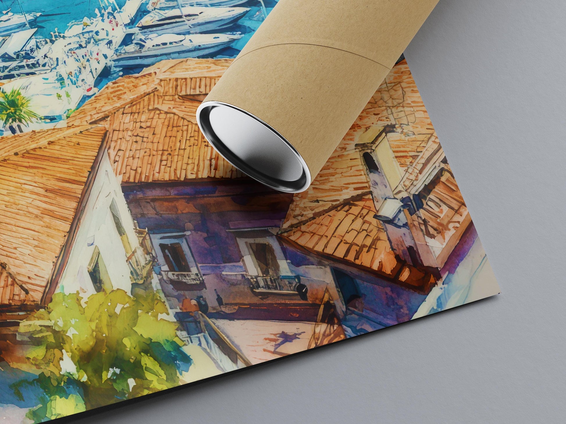 Catania Watercolor Poster Wall Art Catania Wall Hanging Home Décor Catania Gift Art Lovers Italy Art Lover Gift Italy Wall Art