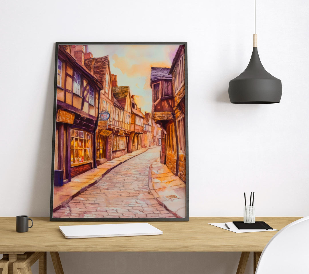 York Watercolor Poster Wall Art York Wall Hanging Home Décor York Gift Art Lovers United Kingdom Art Lover Gift United Kingdom Wall Art