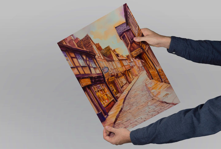 York Watercolor Poster Wall Art York Wall Hanging Home Décor York Gift Art Lovers United Kingdom Art Lover Gift United Kingdom Wall Art