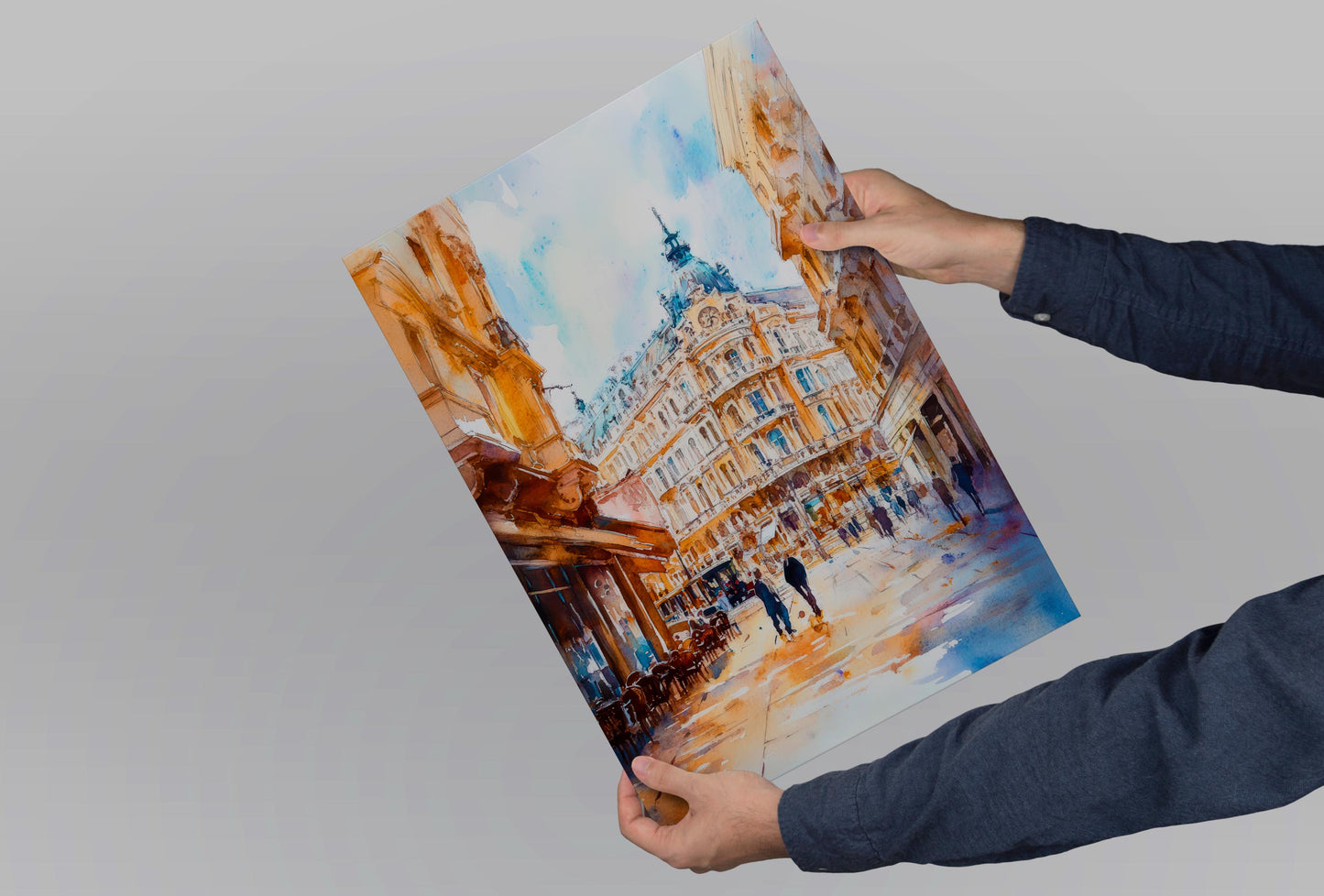 Vienna Watercolor Poster Wall Art Vienna Wall Hanging Home Décor Vienna Gift Art Lovers Austria Art Lover Gift Austria Wall Art