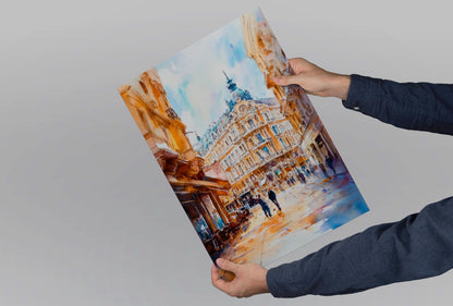 Vienna Watercolor Poster Wall Art Vienna Wall Hanging Home Décor Vienna Gift Art Lovers Austria Art Lover Gift Austria Wall Art