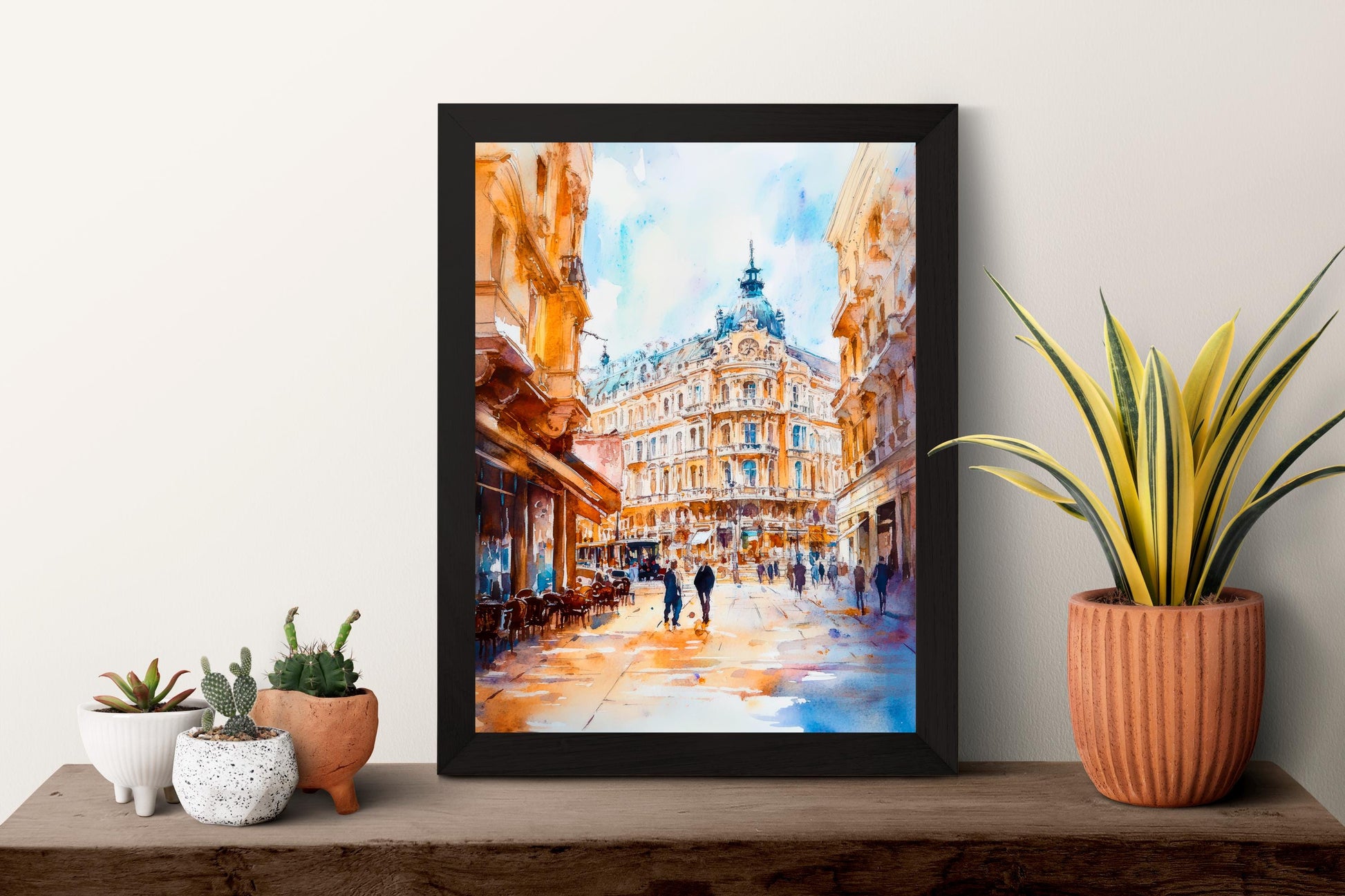 Vienna Watercolor Poster Wall Art Vienna Wall Hanging Home Décor Vienna Gift Art Lovers Austria Art Lover Gift Austria Wall Art