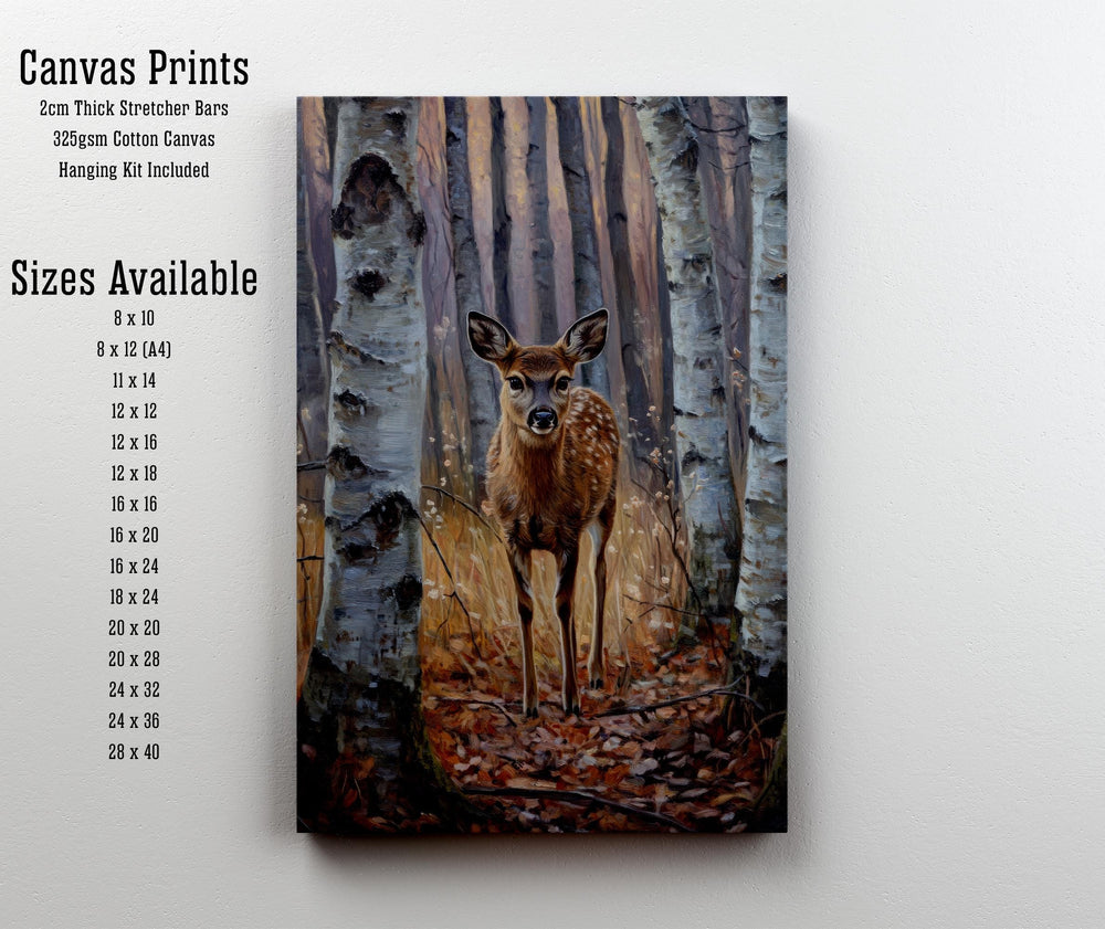 Roe Deer Cottagecore Print | Vintage Forest Art