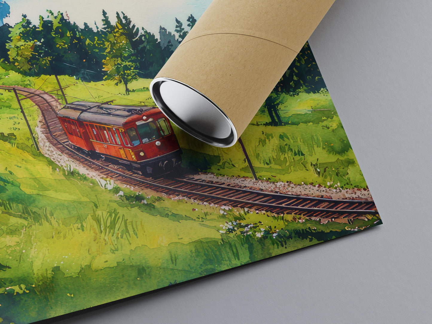 Rigi watercolor poster Wall Art Rigi Wall Hanging Home Décor Rigi Gift Art Lovers Switzerland Art Lover Gift Switzerland wall art