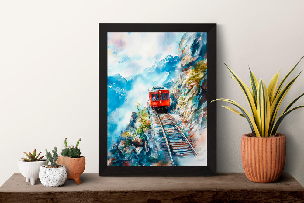 Pilatus watercolor poster Wall Art Pilatus Wall Hanging Home Décor Pilatus Gift Art Lovers Switzerland Art Lover Gift Switzerland wall art