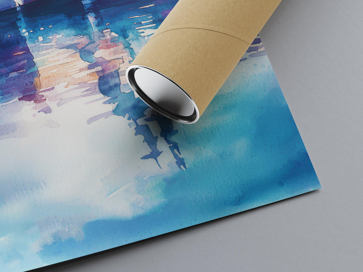 Lausanne watercolor poster Wall Art Lausanne Wall Hanging Home Décor Lausanne Gift Art Lovers Switzerland Art Lover Gift Switzerland art