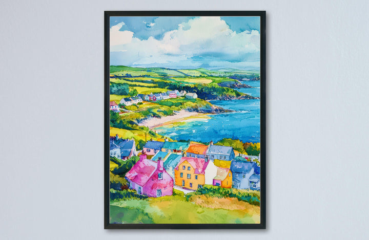 West Cork Watercolor Poster Wall Art West Cork Wall Hanging Home Décor West Cork Gift Art Lovers Ireland Wall Art West Cork Travel Poster