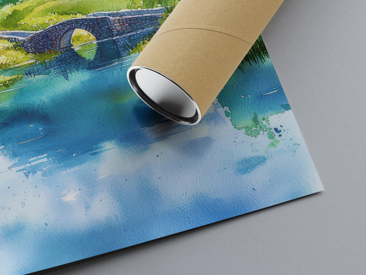 Killarney Watercolor Poster Wall Art Killarney Wall Hanging Home Décor Killarney Gift Art Lovers Ireland Wall Art Killarney Travel Poster