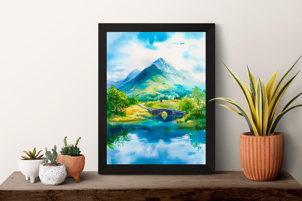 Killarney Watercolor Poster Wall Art Killarney Wall Hanging Home Décor Killarney Gift Art Lovers Ireland Wall Art Killarney Travel Poster