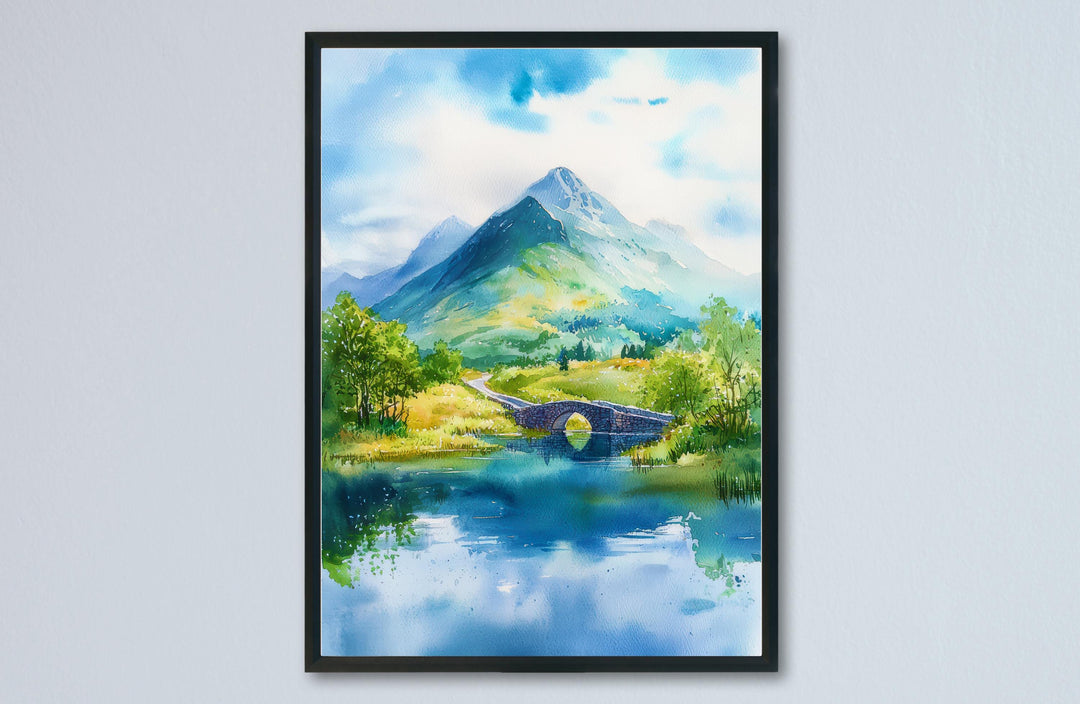 Killarney Watercolor Poster Wall Art Killarney Wall Hanging Home Décor Killarney Gift Art Lovers Ireland Wall Art Killarney Travel Poster
