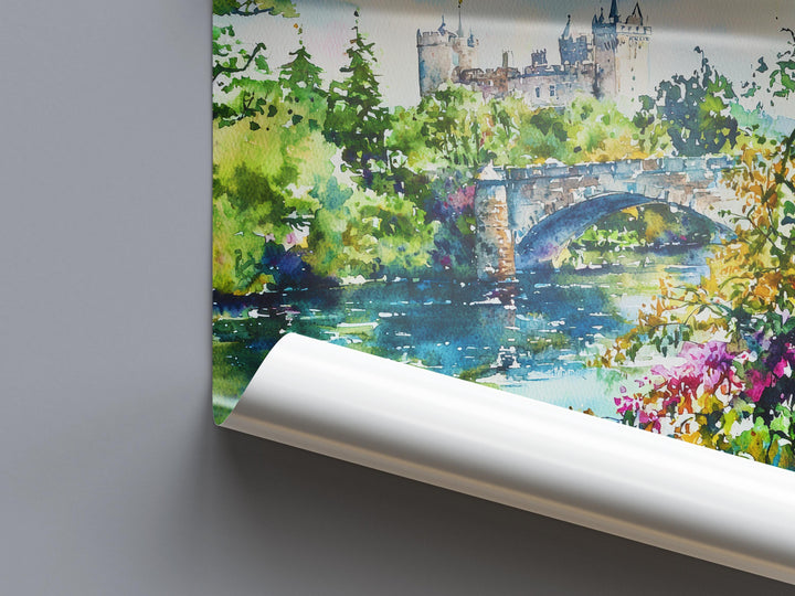 Kilkenny Watercolor Poster Wall Art Kilkenny Wall Hanging Home Décor Kilkenny Gift Art Lovers Ireland Wall Art Kilkenny Travel Poster Gift