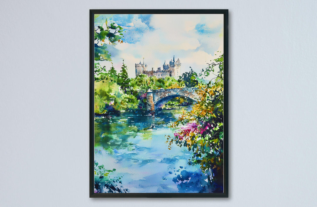 Kilkenny Watercolor Poster Wall Art Kilkenny Wall Hanging Home Décor Kilkenny Gift Art Lovers Ireland Wall Art Kilkenny Travel Poster Gift