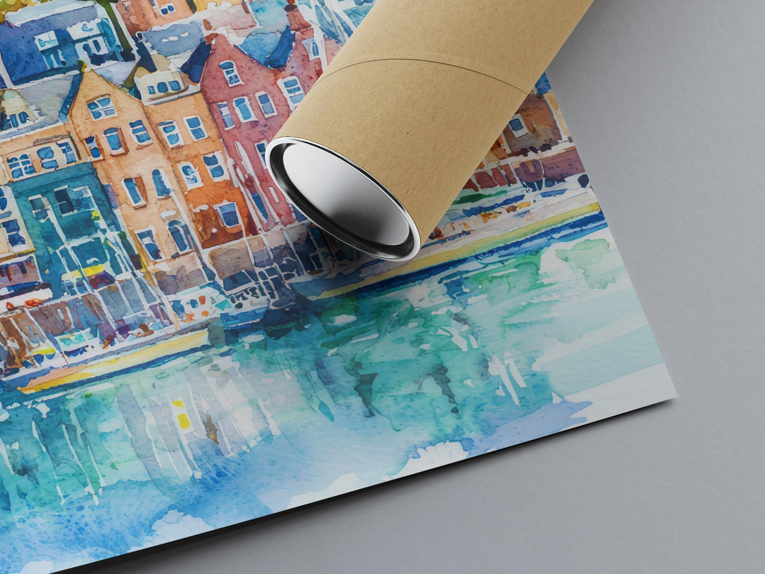 Cobh Watercolor Poster Wall Art Cobh Wall Hanging Home Décor Cobh Gift Art Lovers Ireland Wall Art Cobh Travel Poster Gift