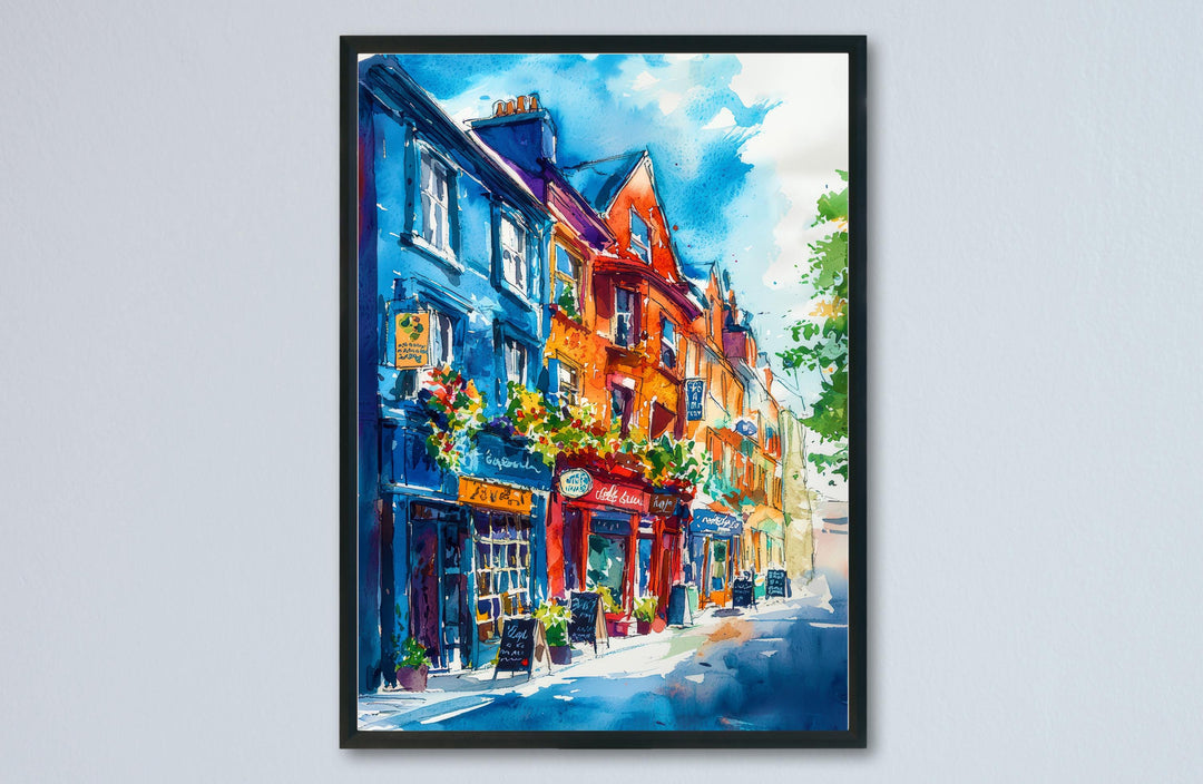 Cork Watercolor Poster Wall Art Cork Wall Hanging Home Décor Cork Gift Art Lovers Ireland Wall Art Cork Travel Poster Gift