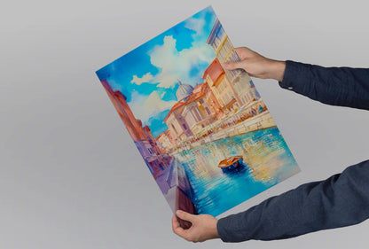 Trieste Watercolor Poster Wall Art Trieste Wall Hanging Home Décor Trieste Gift Art Lovers Italy Art Lover Gift, Italian Cityscape Travel