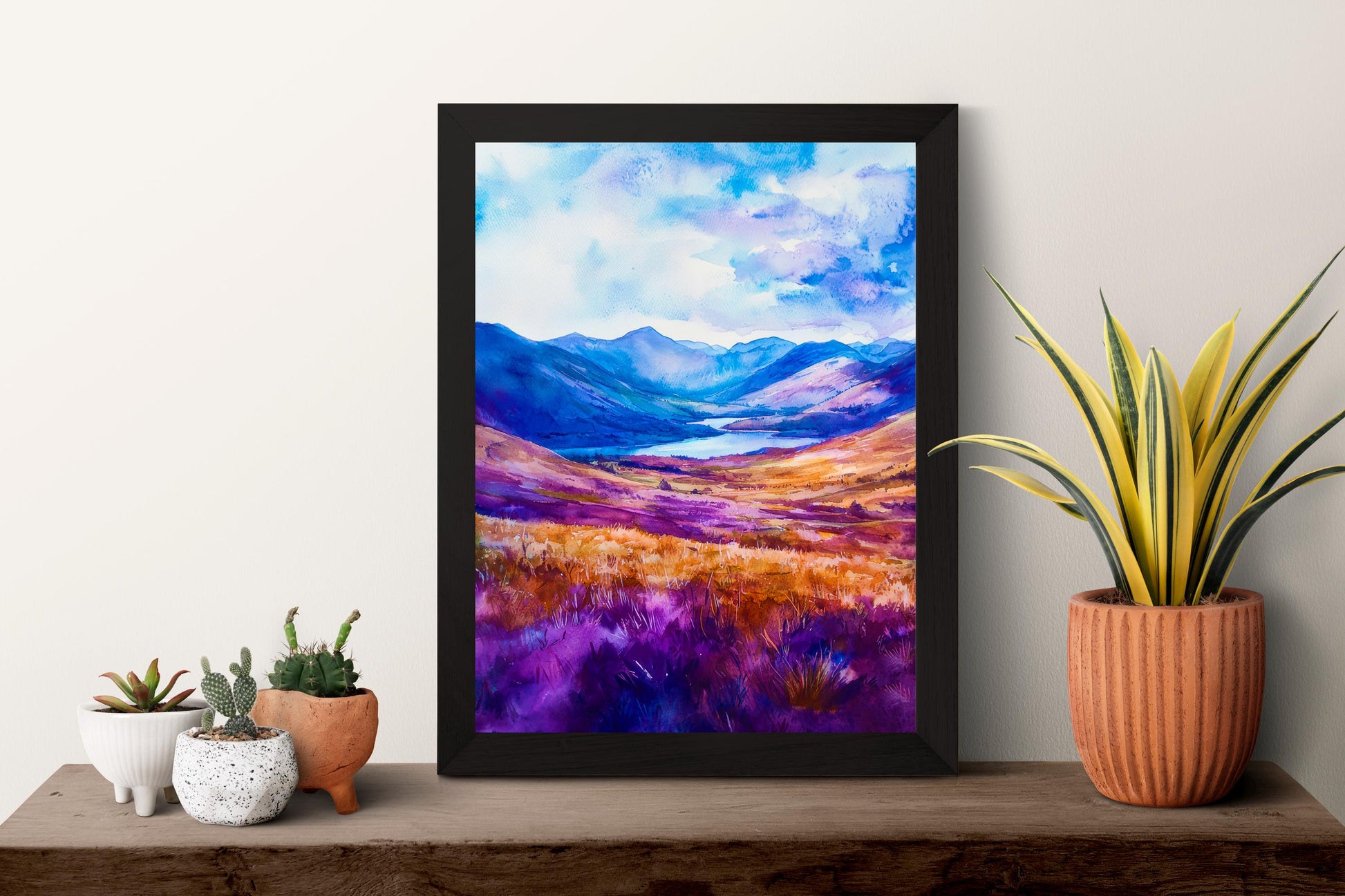 Cairngorms NP watercolor poster Wall Art Cairngorms NP Wall Hanging Home Décor Cairngorms NP Gift Art Lovers Scotland Art Lover Gift