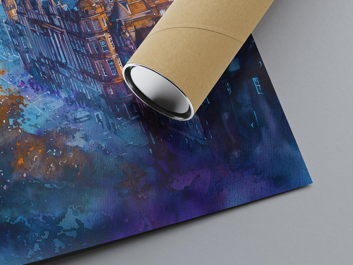 Edinburgh watercolor poster Wall Art Edinburgh Wall Hanging Home Décor Edinburgh Gift Art Lovers Scotland Art Lover Gift Scotland wall art