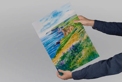 Orkney Islands watercolor poster Wall Art Orkney Islands Wall Hanging Home Décor Orkney Islands Gift Art Lovers Scotland Art Lover Gift