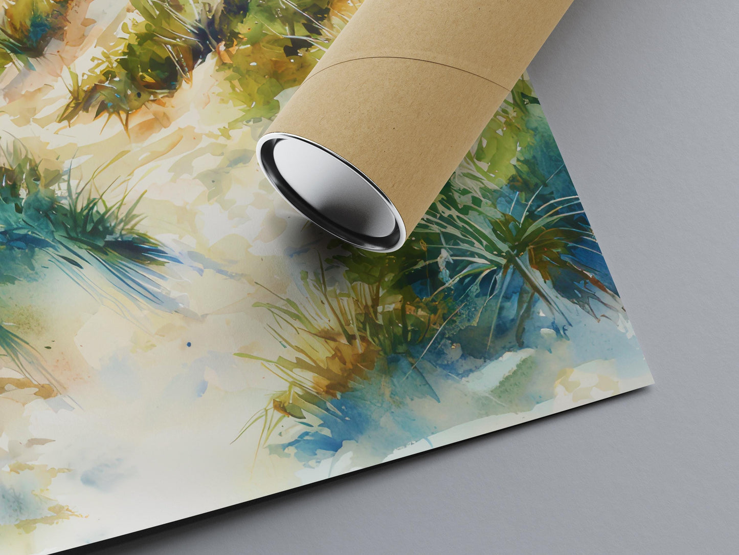 Outer Banks watercolor poster Wall Art Outer Banks Wall Hanging Home Décor Outer Banks Gift Art Lovers North Carolina Art Lover Gift