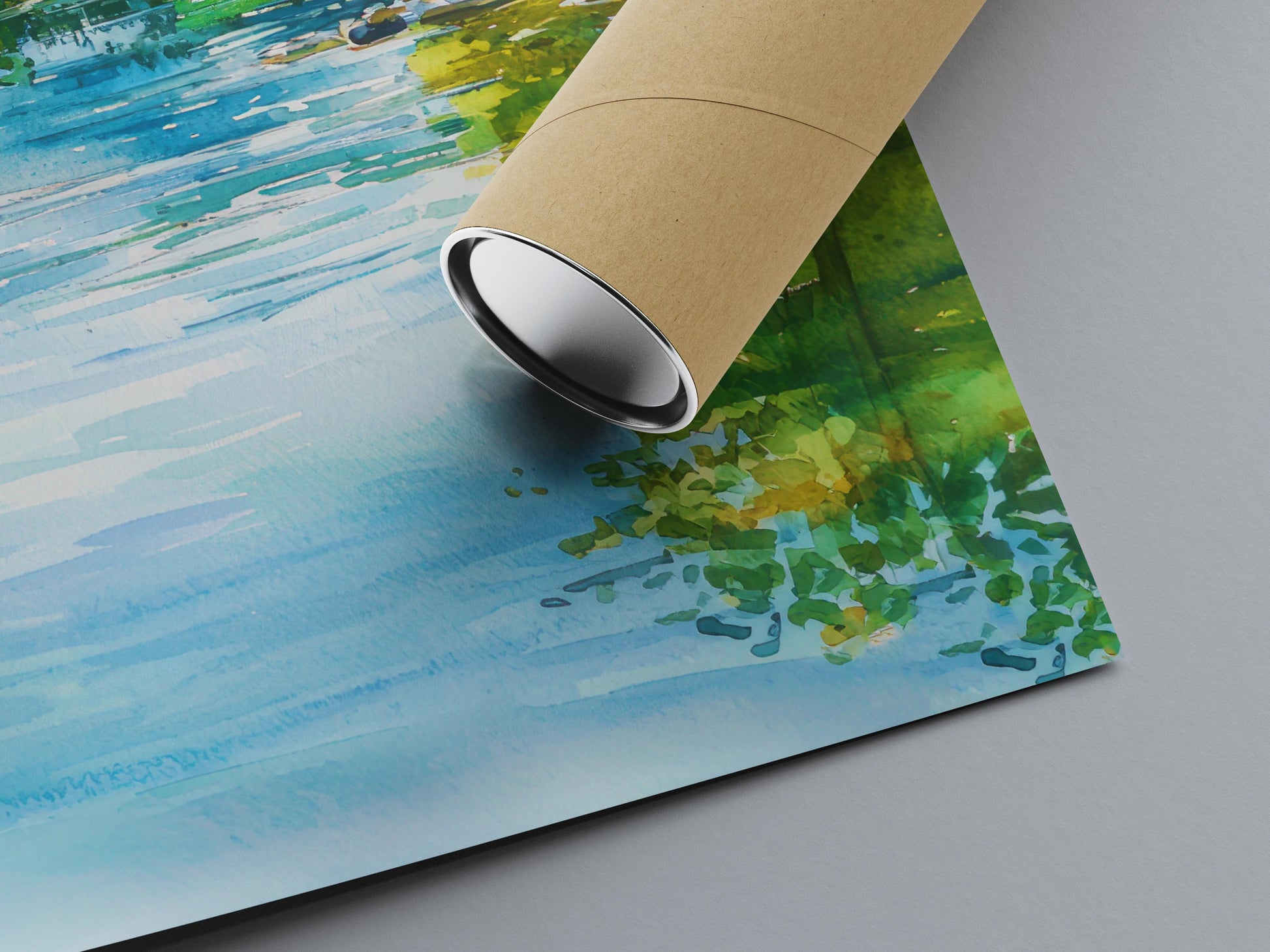 Hudson River Valley watercolor poster Wall Art Hudson River Valley Wall Hanging Home Décor Hudson River Valley Gift Art Lovers New York Ar